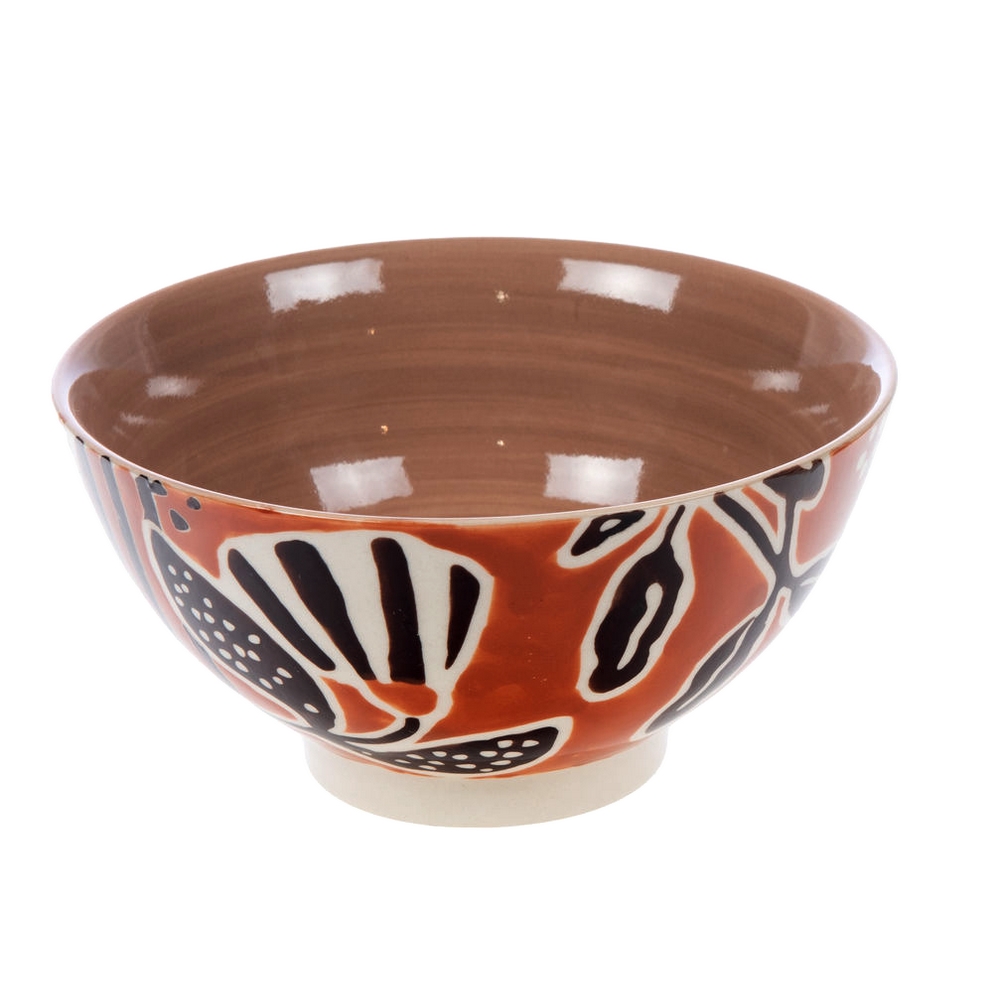 BOL GRES COLLECTION DALILA INTERIEUR TAUPE 7 X 14 X 14 CM 450 ML - Image 2