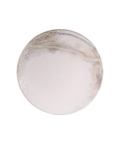 ASSIETTE DESSERT MOJAVE EN GRES MARBRE 21 CM