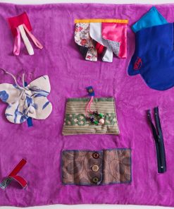 Tactile Escape – Butterfly Blanket (pink)