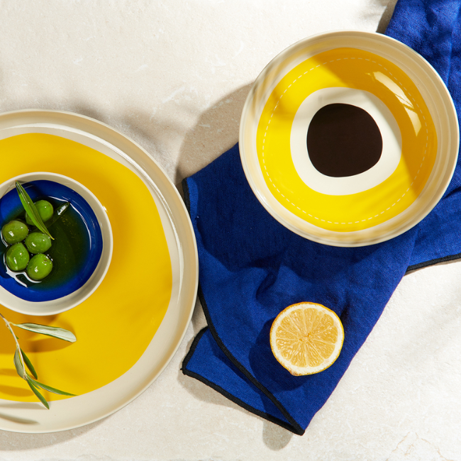 Assiette plate Salto du soleil - Image 4