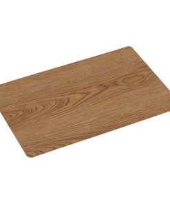 SET DE TABLE PVC 30 X 45 CM FACON BOIS CHENE HUILE