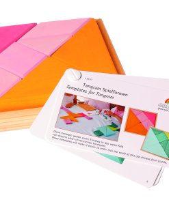 Pink and Orange Tangram