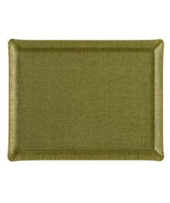 Plateau acrylique Lin olive